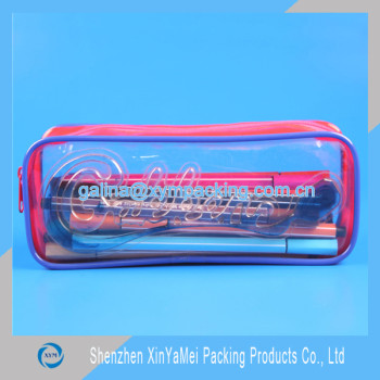 clear pvc pencil pouch