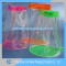 Factory direct sell clear vinyl drawstring bag