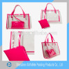 New fashion Design Clear PVC beach bag with cosmetic bag