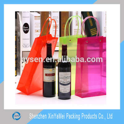 PVC Clear wine cooler bags