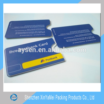 PVC business credit card holder