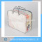 Plastic clear PVC bedding quilt cover packaging bags for cheap sale