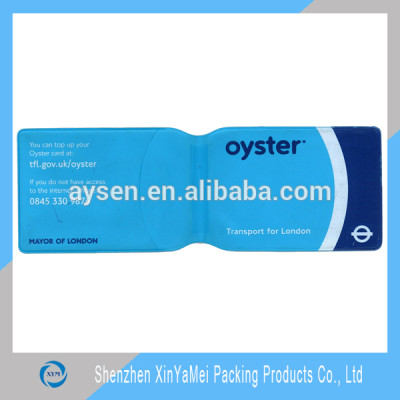 pvc oyster card holders