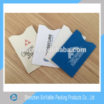 RFID card aluminium foil paper rfid credit card holder