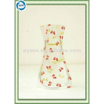 Eco - freundlich und wiederverwendbar klar pvc vase