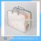 strong 0.14mm PVC plastic cushion bag with rope handle cheap price