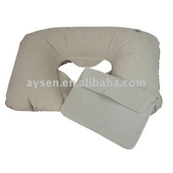 En forma de u inflable body pillow
