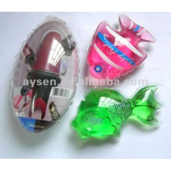Gel de ducha de pvc bolsa de embalaje