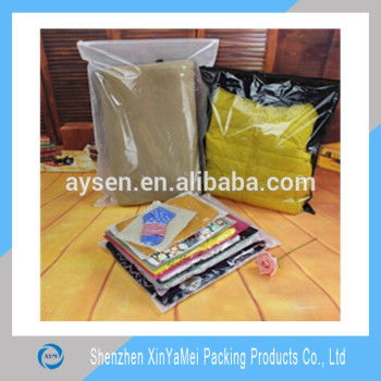 Waterproof & dustproof Clear PVC packing bag for clothing