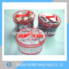 Transparent pvc pouch bag with zipper and printing