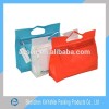 custom printing plastic clear PVC hand zipper gift cosmetic bag