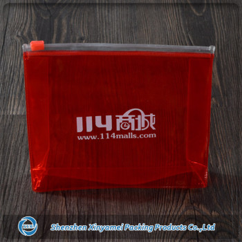 pvc make up bag / zipper top pvc pouch bag for cosmetic packaging
