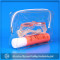 PVC Material and Bag Type expandable plastic mesh PVC vinyl zipper make up pouch