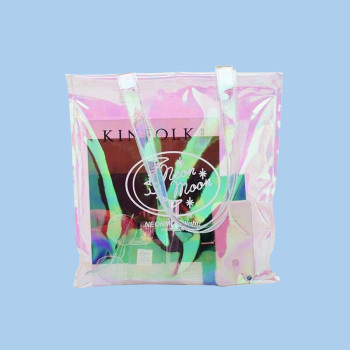 Fashion Translucent PVC Shoulder Tote bag
