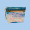 Cheap Wholesale Holographic PVC Cosmetic Zipper Bag