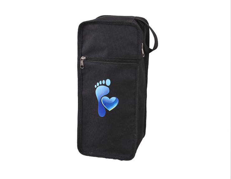 Custom waterproof PVC beautiful travel shoe bag for wholesale