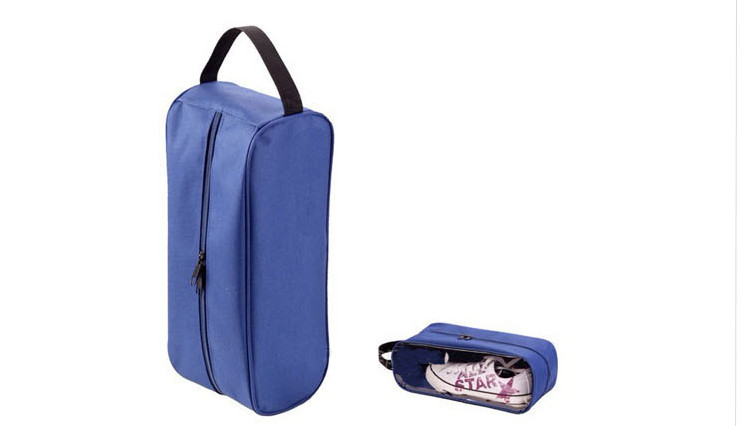 Wholesale custom waterproof jacquard shoe storage bag for travel