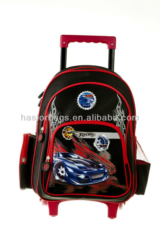 2014 New Style School Trolley Bag with Wheels for Kids