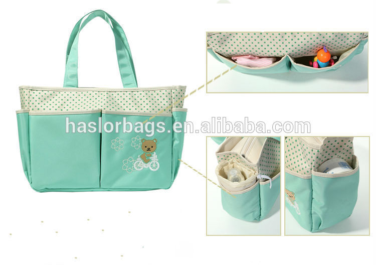 2015 Wholesale High Quality polyester Durable Cute Baby Travel Bag