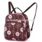 Dual Purpose Baby Nappy Bag with Feeding Bottle Bag
