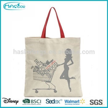 Wholesale Custom Fashion Cheap Recyclable Canvas Folding Tote Bag