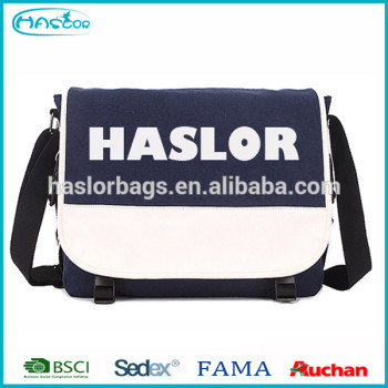 China Fashion Custom Canvas Mens Messenger Bag