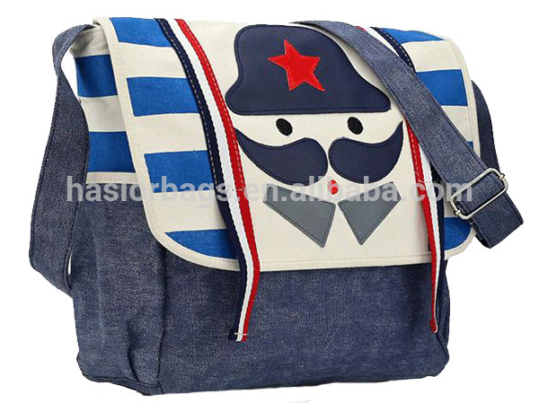 Hotselling Fashion Canvas Messenger Bag,Teen Shoulder Bag