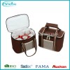 Fashion Polyester Electric Insulated Cooler Lunch Bag, Portable Mini Cooler Bag