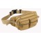 Multi-functional men outdoor exercises traveling canvas waist bag