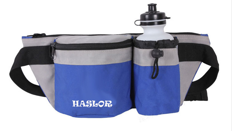 Custom Sport Elastic Waterproof Waist Bag With Phone Pocket