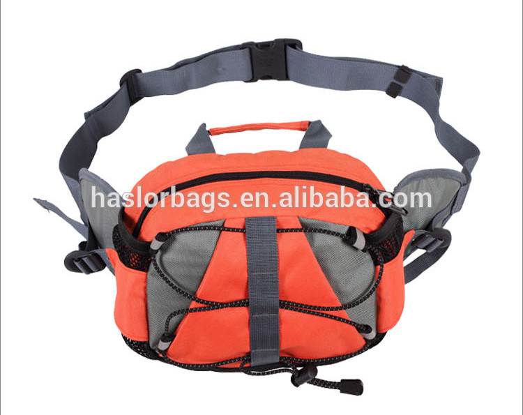 Custom Waterproof Nylon Cycling Side Sport Waist Bag for men