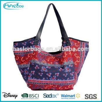 Fashon Printing 600d Polyester Canvas Tote Bag for Lady