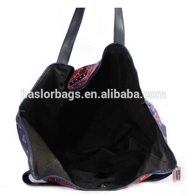 Fashon Printing 600d Polyester Canvas Tote Bag for Lady