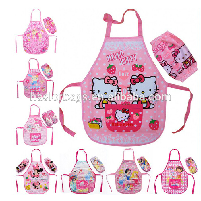 Hot selling waterproof durable children apron