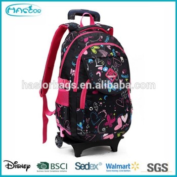 2015 most popular bag trolley school backpack
