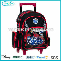 Cheap kids trolley wheeled school backpack