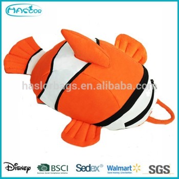 Cute Animal Special Style 3D Kids Fish Backpack,Preschool Small Baby Backpack