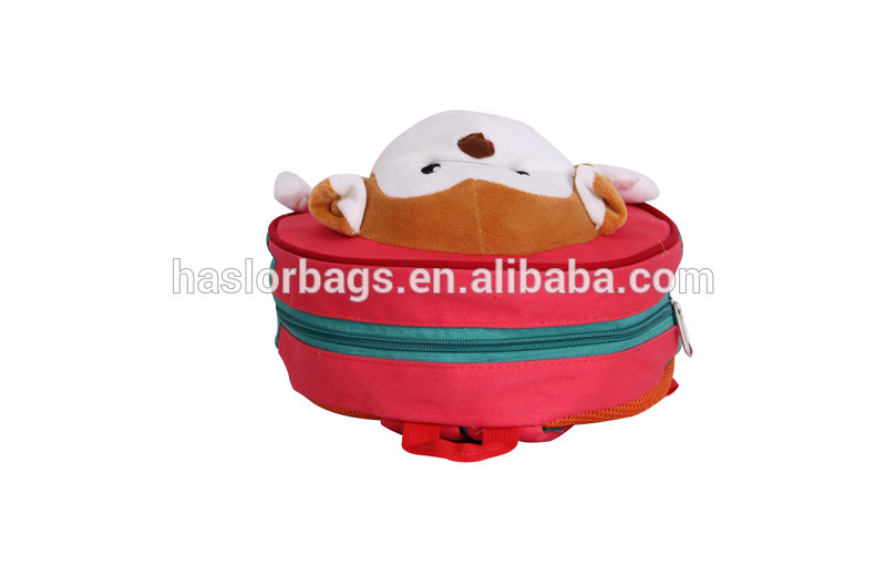 2015 Lovely design cartoon monkey backpack for preschool kids