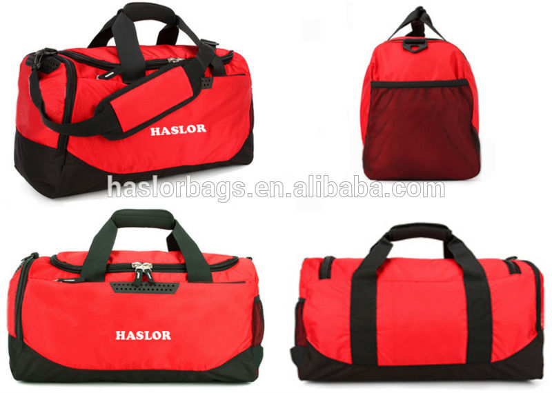 Wholesale Football Sports Gym Bags With Shoe Compartment
