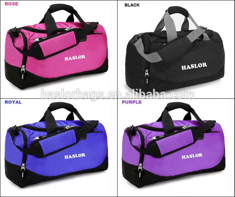 Wholesale Football Sports Gym Bags With Shoe Compartment