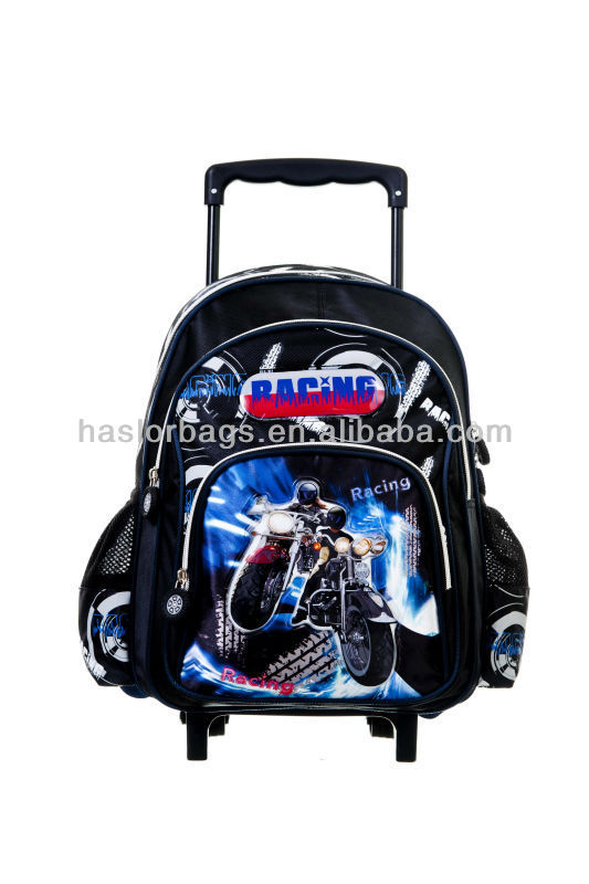 Qualtiy Teenage School Trolley Bag and Backpack New Product 2014
