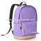 Teenage fashion canvas backpack for college girls