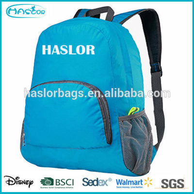 Waterproof light popular foldable backpack from bag manufacturer