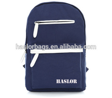 Custom wholesale sport canvas backpack from bag factory