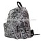 Printed fashion backpack bag for school teenagers