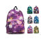 Cool design and fashion colorful vintage canvas backpack for teens