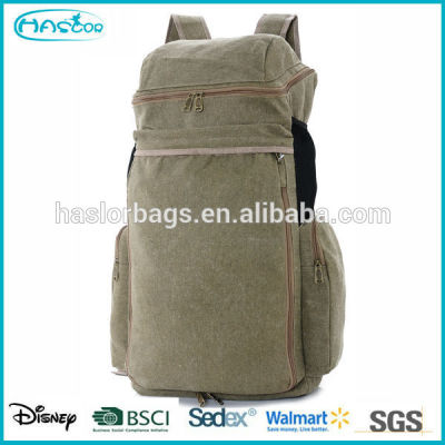 High -capacity and durable canvas hunting backpack with new style