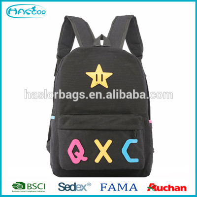 2016 Manufacturer Fashion Custom High School Backpack Bag