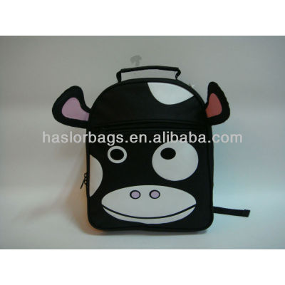 Children Cow Pattern School Backpack