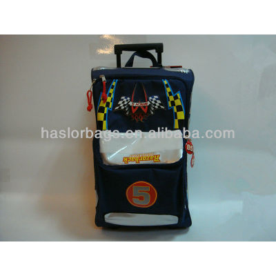 Racing Car Pattern School Bag for Boys